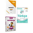 TYT Trke Matematik Soru Kitab ve Matematik 3x40 Deneme Seti Palme Yaynevi