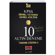 2021 KPSS Genel Yetenek Genel Kltr Tamam zml 10 Altn Fasikl Deneme Yarg Yaynlar