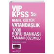 2021 KPSS VIP Vatandalk Tamam zml 1000 Soru Bankas Yarg Yaynlar