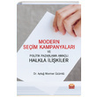 Modern Seim Kampanyalar ve Politik Pazarlama Amal Halkla likiler Nobel Bilimsel Eserler