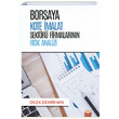 Borsaya Kote malat Sektr Firmalarnn Risk Analizi Nobel Bilimsel Eserler