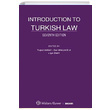 Introduction to Turkish Law Sekin Yaynclk