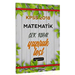KPSS Matematik Çek Kopar Yaprak Test Beyaz Kalem Yayınları