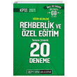 2021 KPSS Eitim Bilimleri Rehberlik ve zel Eitim Tamam zml 20 Deneme Pegem Yaynlar