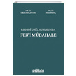 Medeni Usul Hukukunda Feri Mdahale On ki Levha Yaynclk