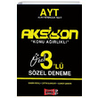 2021 AYT Aksiyon Szel 3l Deneme Yarg Yaynlar