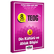 8.Snf TEOG 1 Din Kltr ve Ahlak Bilgisi 4 Deneme ifre Yaynlar