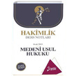 2020 Medeni Usul Hukuku Hakimlik Ders Notlar Yetki Yaynlar