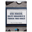 Ynetici Adaylar in Genel Muhasebe Maliyet Muhasebesi ve Finansal Tablo Analizi Nobel Yaynevi