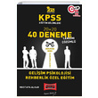 2021 KPSS Eitim Bilimleri Geliim Psikolojisi Rehberlik zel Eitim Tamam zml 40 Deneme Yarg Yaynlar