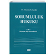Sorumluluk Hukuku Cilt 1 Turhan Kitabevi