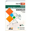 TYT Felsefe Din Kltr ve Ahlak Bilgisi 24 x 10 Denemeleri Hz ve Renk Yaynlar
