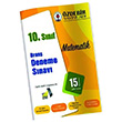 10.Snf Matematik Bran Deneme Snav zdebir Yaynlar