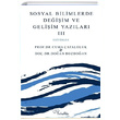 Sosyal Bilimlerde Deiim ve Geliim Yazlar 3 Tahan Kitap Yaynlar