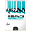 2021 KPSS Szel Mantk ek Kopart Yaprak Test Yediiklim Yaynlar