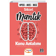 KPSS ALES DGS Szel Mantk Konu Anlatm Yediiklim Yaynlar