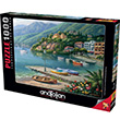 Anatolian Liman Hillside Harbor Cove 1000 Para Puzzle