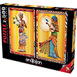 Anatolian Afrikal Kadnlar African Ladies 2x500 Para Puzzle 3619  Perre Anatolian