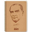 Ajanda 14x20 2021 Kraft Atatrk Gazi 830370-99 KESKN.830370-99
