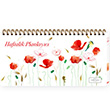 Keskin Color Turnowsky Scarlett 13x27 Spiralli Haftalk Planlayc KESKN.830181-95