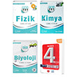 TYT Fen Bilimleri Soru Kitabı ve 4 Deneme Sınavı Seti  Palme Yayınevi