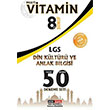 8. Snf LGS Din Kltr ve Ahlak Bilgisi Tamam zml 50 Deneme Seti Drt Kalem Yaynlar