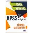 KPSS Genel Yetenek Trke Matematik Soru Bankas Nobel Snav