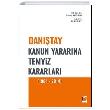 Dantay Kanun Yararna Temyiz Kararlar Adalet Yaynevi