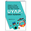 Yaz leri Hizmeti ve Uyapn Etkin Kullanm Adalet Yaynevi