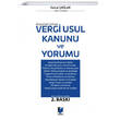 Vergi Usul Kanunu ve Yorumu Adalet Yaynevi