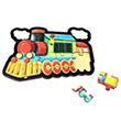 Tren Ahap Puzzle 18 Para Parlt Yaynlar