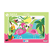 Flamingo 30 Para Puzzle Blue Focus Yaynlar