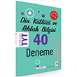 TYT Din Kltr ve Ahlak Bilgisi 40 Deneme Delta Kltr Yaynlar