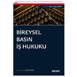 Bireysel Basn  Hukuku Sekin Yaynclk