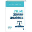 Uygulamal Ceza Hukuku Genel Hkmler Pratik alma Kitab Adalet Yaynevi