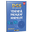 DGS 9x20 zml Yeni Nesil Paragraf Denemeleri Kariyer Meslek Yaynlar