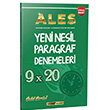 ALES 9x20 zml Yeni Nesil Paragraf Denemeleri Kariyer Meslek Yaynlar
