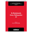  Hukukunda Gen Yaklamlar IV On ki Levha Yaynclk