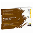 Medeni Usul Hukuku Hocasndan Ders Notlar Sava Yaynevi