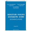 Devletler Hukuku Sistematik Dizini Turhan Kitabevi