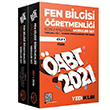 2021 ABT Fen Bilgisi retmenlii Konu Anlatml Modler Set 2 Cilt Yediiklim Yaynlar