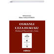 Osmanl Ceza Hukuku Mufassal Nazariyyat Ceza On ki Levha Yaynlar