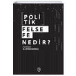 Politik Felsefe Nedir Tekin Yaynevi