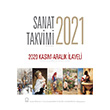2021 Duvar Takvimi Sanat Takvimi Angora Yaynlar