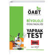 2021 ABT Biyoloji retmenlii Yaprak Test Yarg Yaynlar