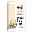 2021 ABT Trk Dili ve Edebiyat retmenlii Yaprak Test Yarg Yaynlar
