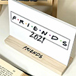 2021 Friends Masa Takvimi Book Tasarm