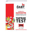 2021 ABT lkretim Matematik retmenlii Yaprak Test Yarg Yaynlar