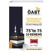 2021 ABT Din Kltr ve Ahlak Bilgisi mam Hatip Lisesi Meslek Dersleri retmenlii 75te 75 Tamam zml 10 Deneme Snav Yarg Yaynlar