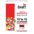 2021 ABT lkretim Matematik retmenlii 75te 75 Tamam zml 10 Deneme Snav Yarg Yaynlar